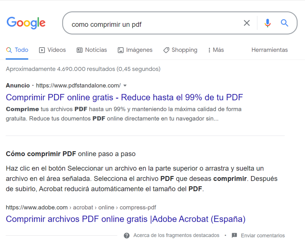 posición 0 de Google qué es y cómo aparecer en ella